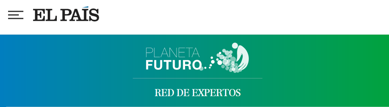 Fernando de la Cruz publica un artículo en Planeta Futuro - El País